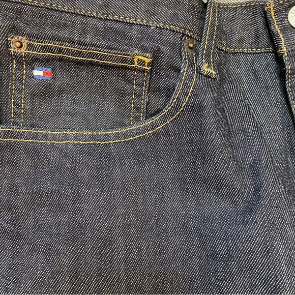 TOMMY HILFIGER JEANS MENS 32x34 DENIM PANT, CLASSIC STRAIGHT FIT, COTTON - Picture 5 of 16